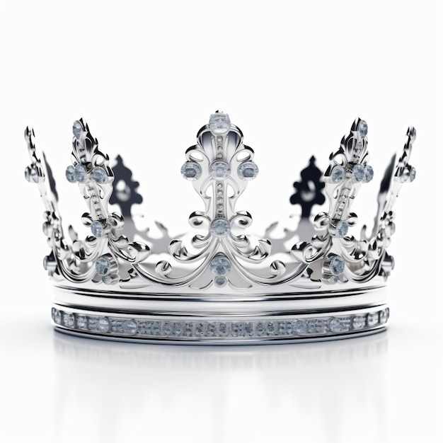 Photo silver crown