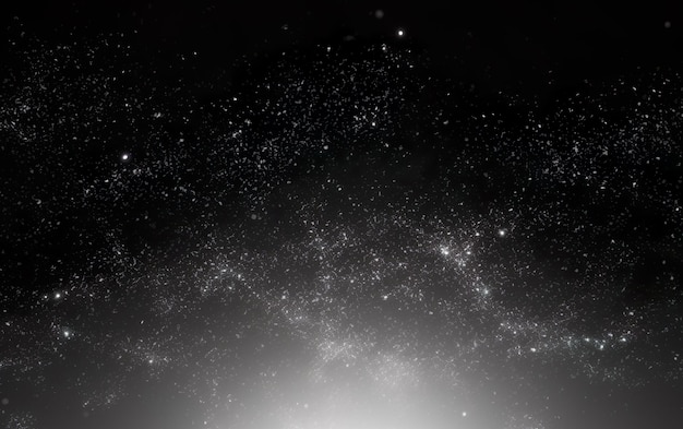 Фото Частицы серебряной пыли абстрактный фон частиц