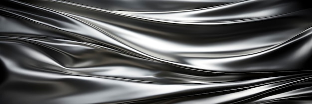 ウェブサイトの背景画像のための銀箔背景灰色プラチナ金属背景画像