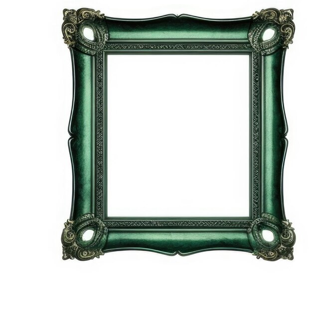 Silver Frame Gold Frame Frame White background Classic frame white background minimal frame squ