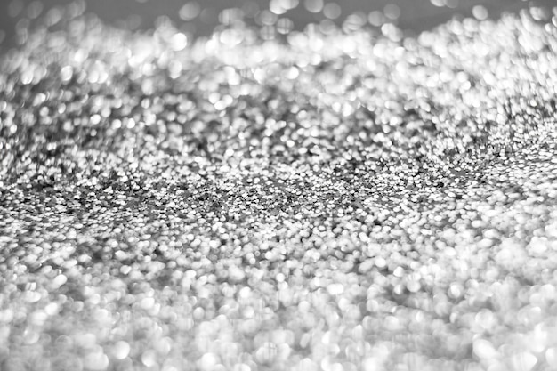 silver glitter background