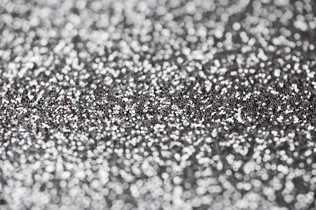 Silver glitter texture. 