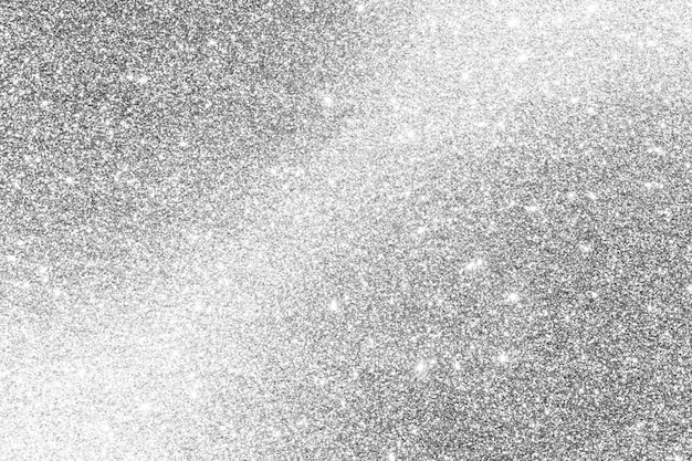 Silver glittering background