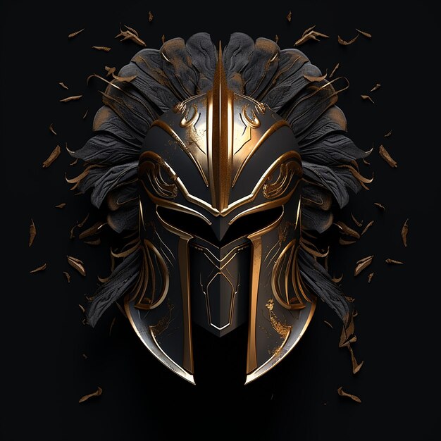 Silver and Gold Spartan Insignia