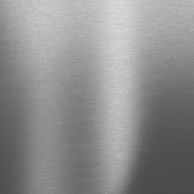 Photo silver metal background brushed metallic texture 3d rendering