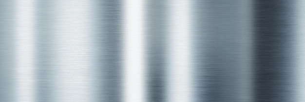 Silver metal background Brushed metallic texture 3d rendering