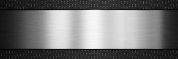 Photo silver metal background brushed metallic texture 3d rendering