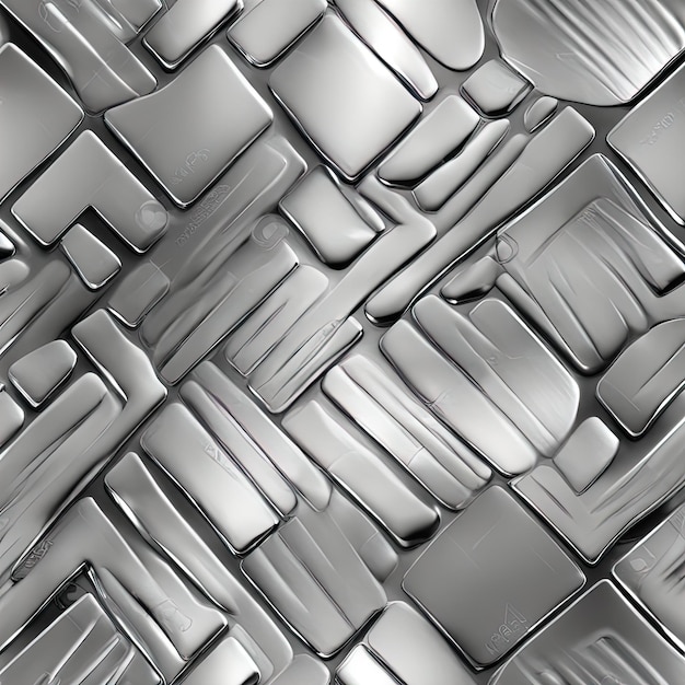 silver metallic metallic background 3 d rendermetal brushed metallic background