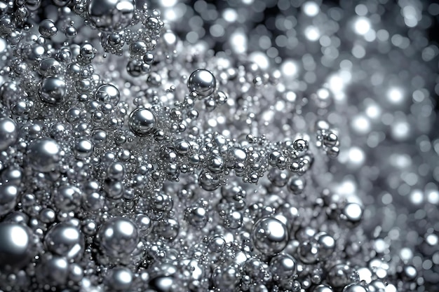 Silver particles texture