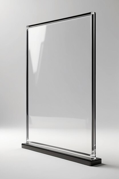 Photo a silver refrigerator with a glass door that says  the bottom of it