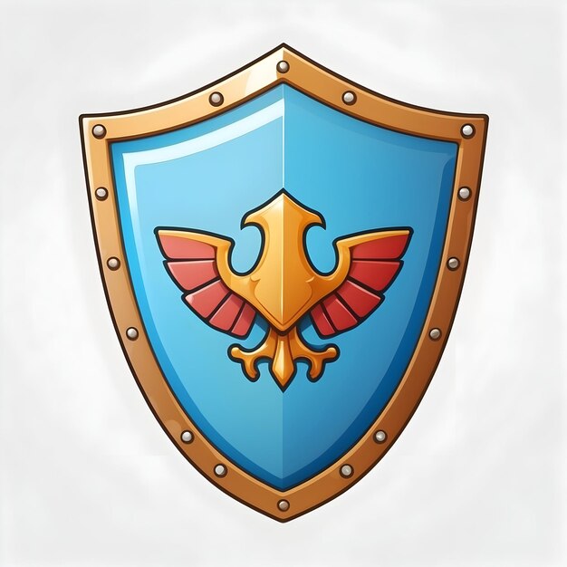 Silver shield White shield Blue shield Red shield Medieval shield Royal shield Blank shield S