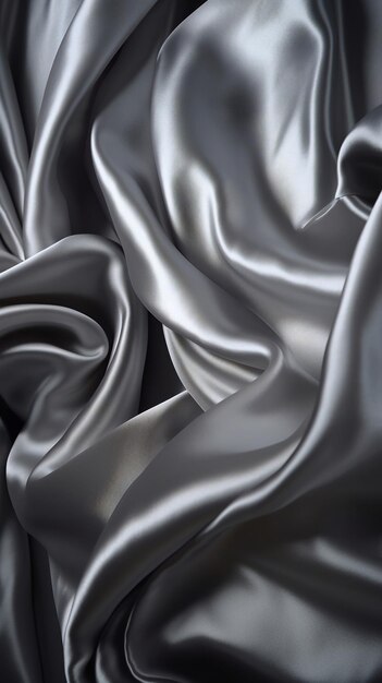 Silver silk texture elegant background