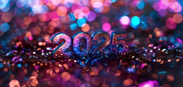 Поздравления с праздником Сильвестра и праздничные мероприятия 2025 Новый год блестящий фон празднования