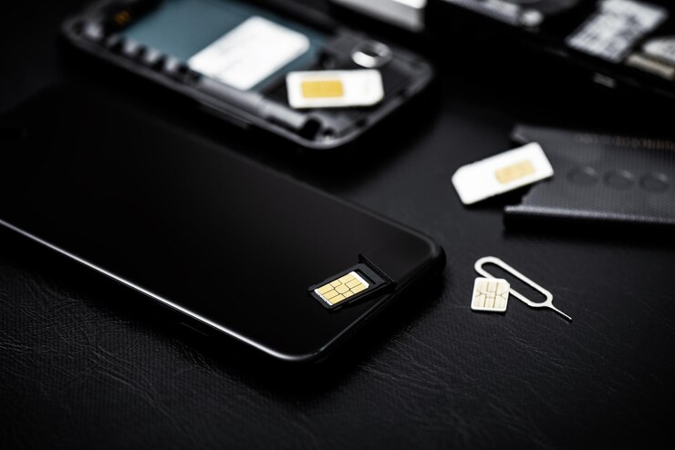 Photo sim card for smart phone