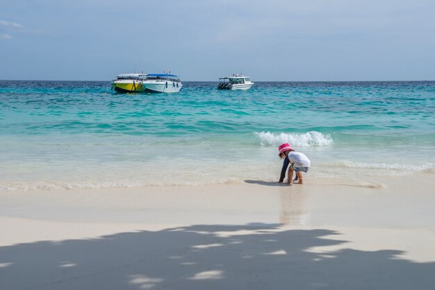 Similan-eilanden, provincie Phang Nga Prachtige zee in het zuiden van Thailand,