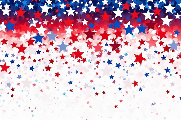 Simple 4th of july independence day of united states background