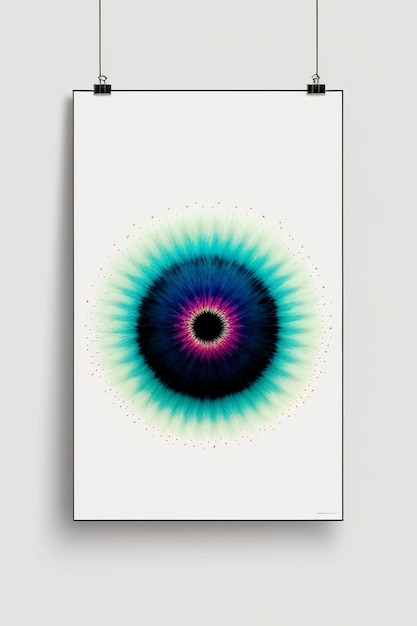 Simple abstract art colorful creative think banner wallpaper background illustration beautiful