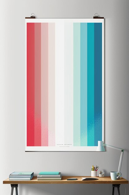 Simple abstract art colorful creative think banner wallpaper background illustration beautiful