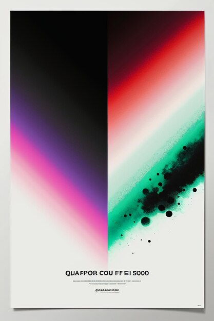 Simple abstract art colorful creative think banner wallpaper background illustration beautiful