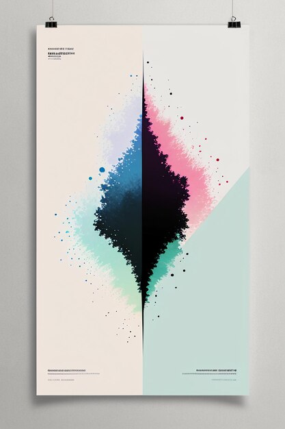Simple background wallpaper design creative elements mural decorative effect abstract shapes