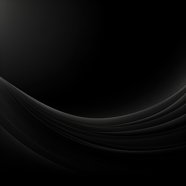 Simple black background empty space for text smoke waves