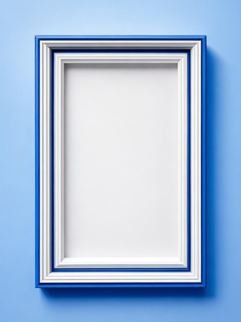 simple blank photo frame