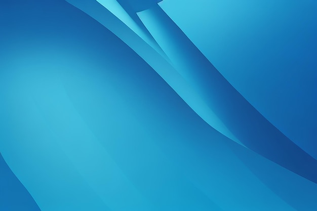 Simple blue wave background