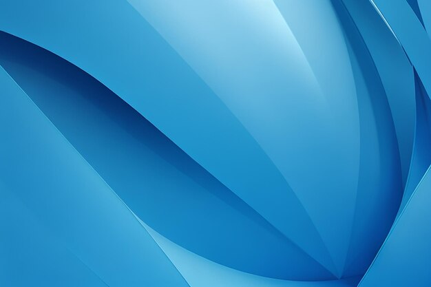 Simple blue wave background