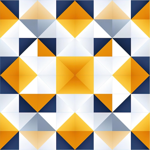 a simple blue and yellow tiled pattern in the style of minimalist geometric shapes