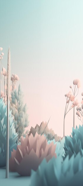 Photo simple blurred background pastel colors nature wallpaper beautiful wallpaper