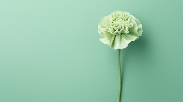 Photo simple carnation mockup