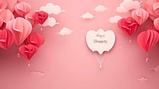 Simple and creative valentines day background