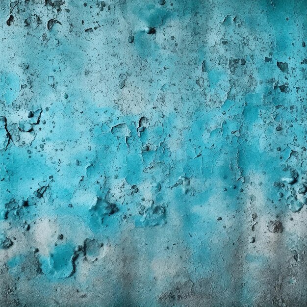 Simple cyan concrete texture background