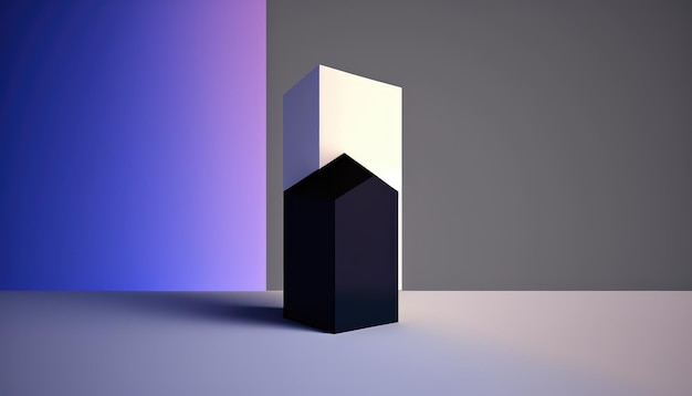 Simple and elegant backdrop design for a elegant decor generative ai