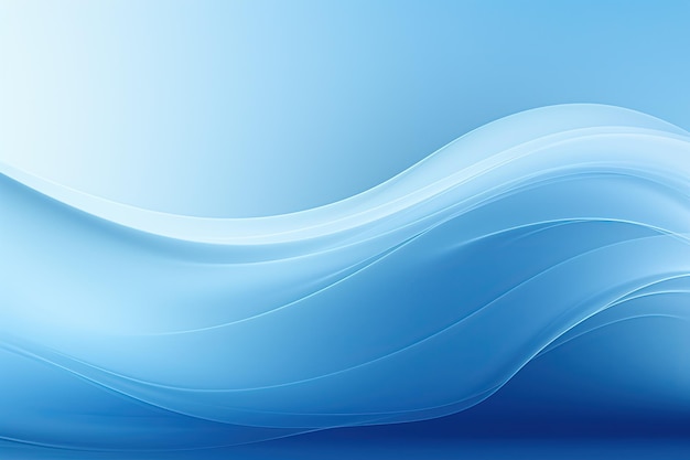 Simple elegant blue background for design waves empty space surface