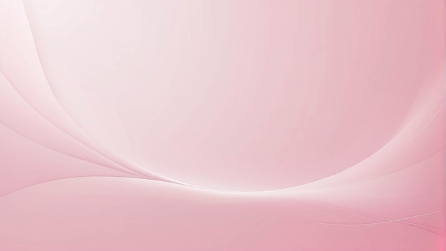 シンプル・グラディエント・ピンク・アブストラクト・イラスト 壁紙 曲線 花の装飾 装飾