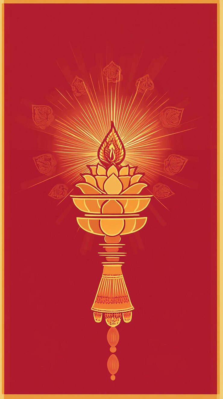 फोटो simple icon graphic design for thaipusam gift card