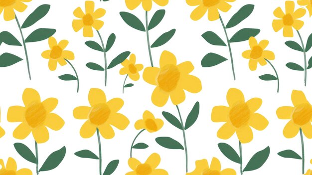 Simple Illustration of Wallflower Pattern