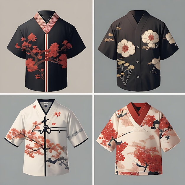 Simple Japanese Shirt Designs