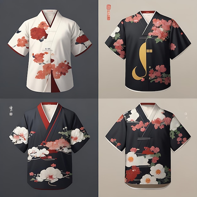 Simple Japanese Shirt Designs