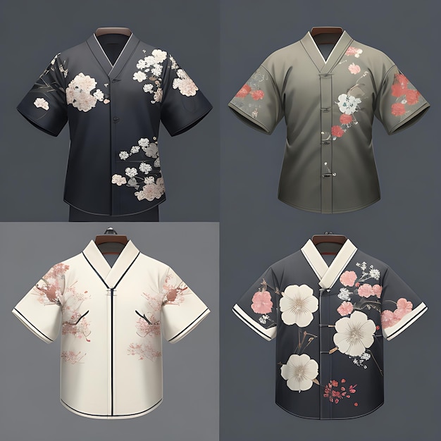 Simple Japanese Shirt Designs