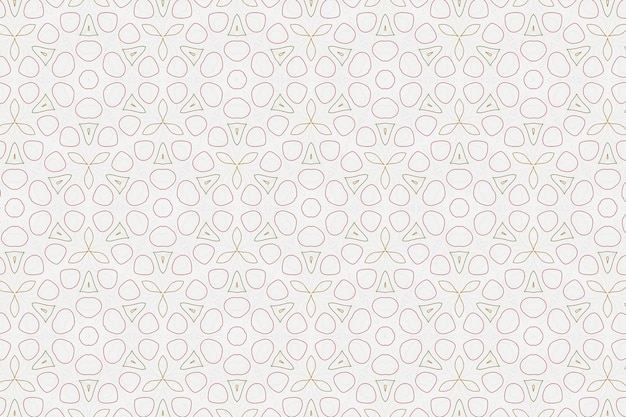 Photo simple light symmetrical geometric background for design and decoration. pattern repeating shapes for site white background