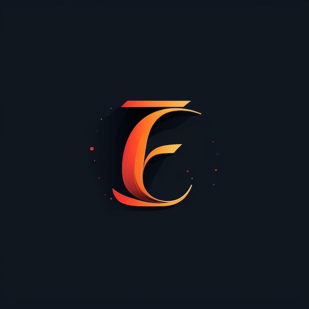 simple logo with the letter E