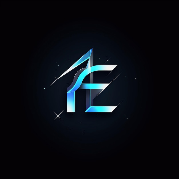 Photo simple logo with the letter e