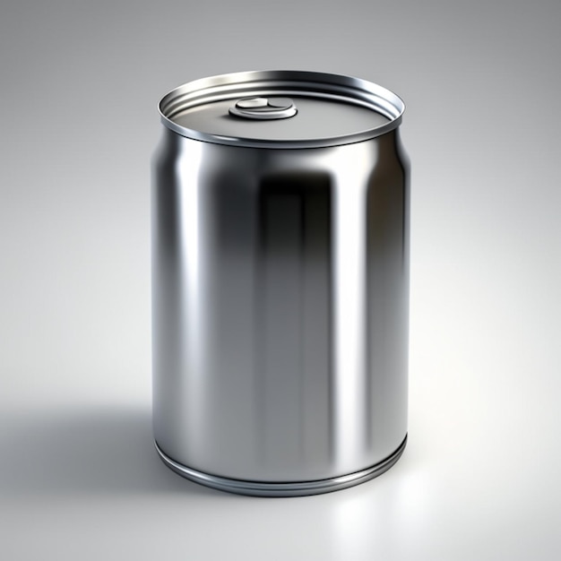 Simple metal can