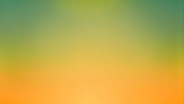 A simple noisy grainy yellow green and orange gradient background header background