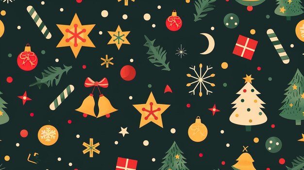 Photo simple pattern christmas seamless wallpaper ar 169 job id 5b8830743db9407ba60fb915e6801dd3