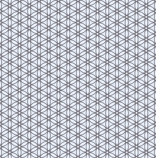 A simple pattern with lines and squares.