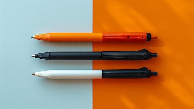 Photo simple pen mockup