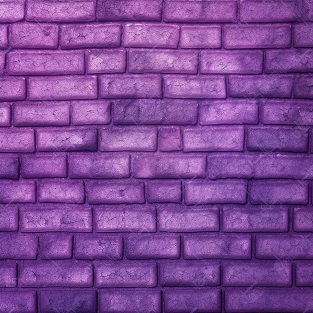 Simple purple brick texture background